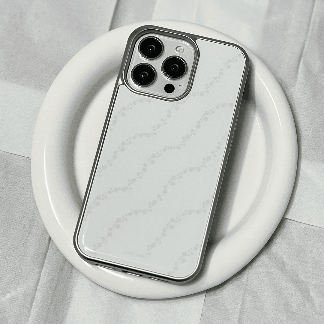 파인더래빗 은하수물결 실버 에폭시 케이스