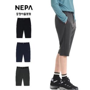 네파  남성 하이브리드 7부 ICE 팬츠 등산 런닝 반바지 7I31703