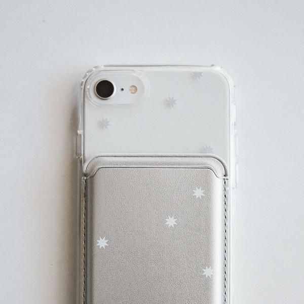 [맥세이프 월렛] 쏟아지는 별빛 (silver)