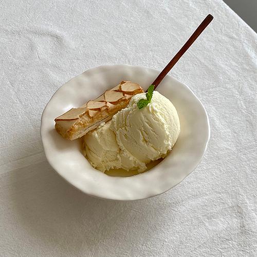 [박나혜세라믹] 블룸 미니 보울 (pearl ivory)