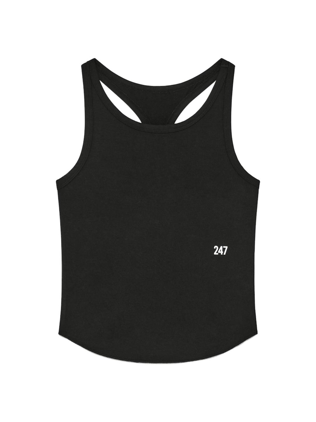AIR RACER BACK TANK (BLACK)