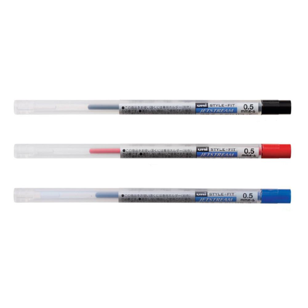 유니 스타일핏 유성볼펜 리필 (SXR-89) 0.5mm