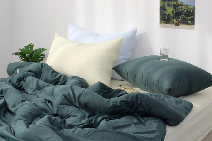 NEW 부드러운 아멜리 워싱 사계절 옥수수솜 무봉제 차렵이불세트 20컬러