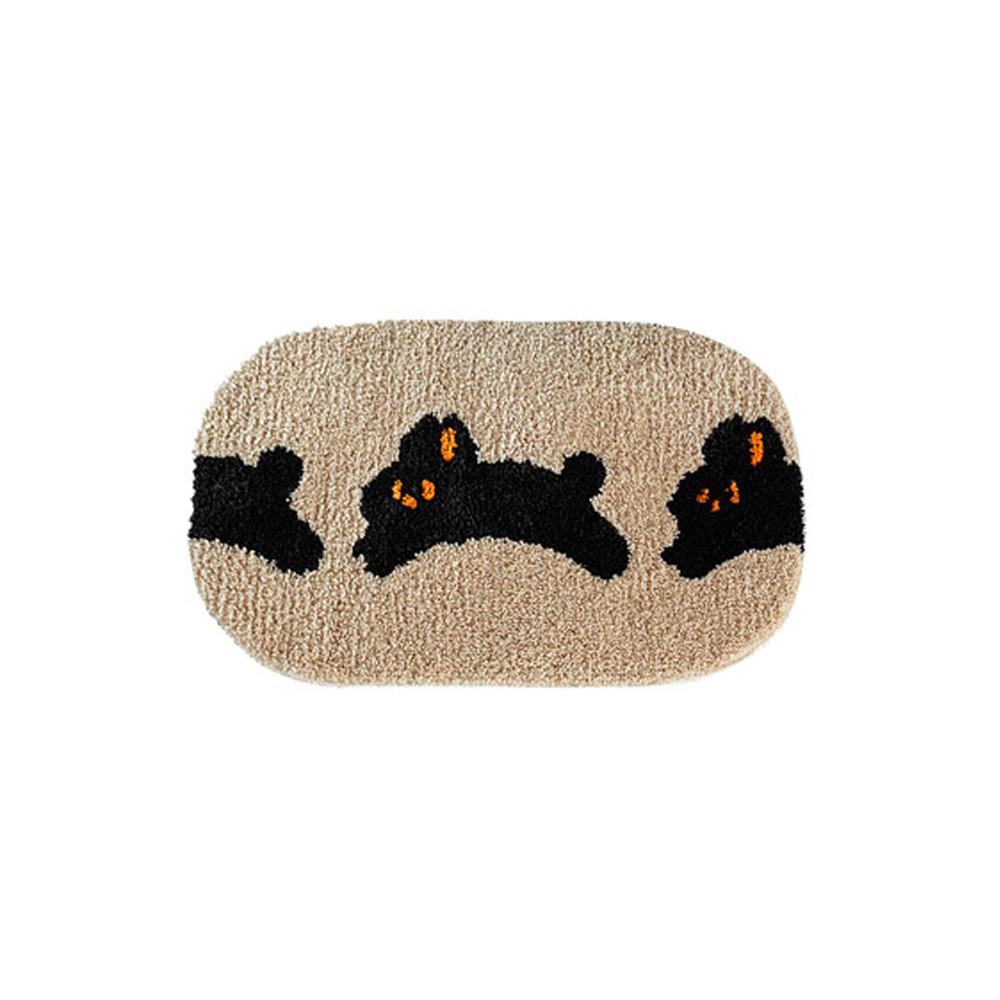 오브먼트 귀여운 Rabbit Rug 빈티지 모던 러그 발매트