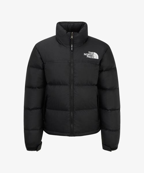 NJ1DR95A 여성 1996 레트로 눕시 자켓 BLACK