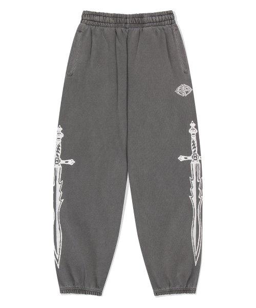 DAGGER PIGMENT SWEATPANT CHARCOAL(MG2ESMPA02A)