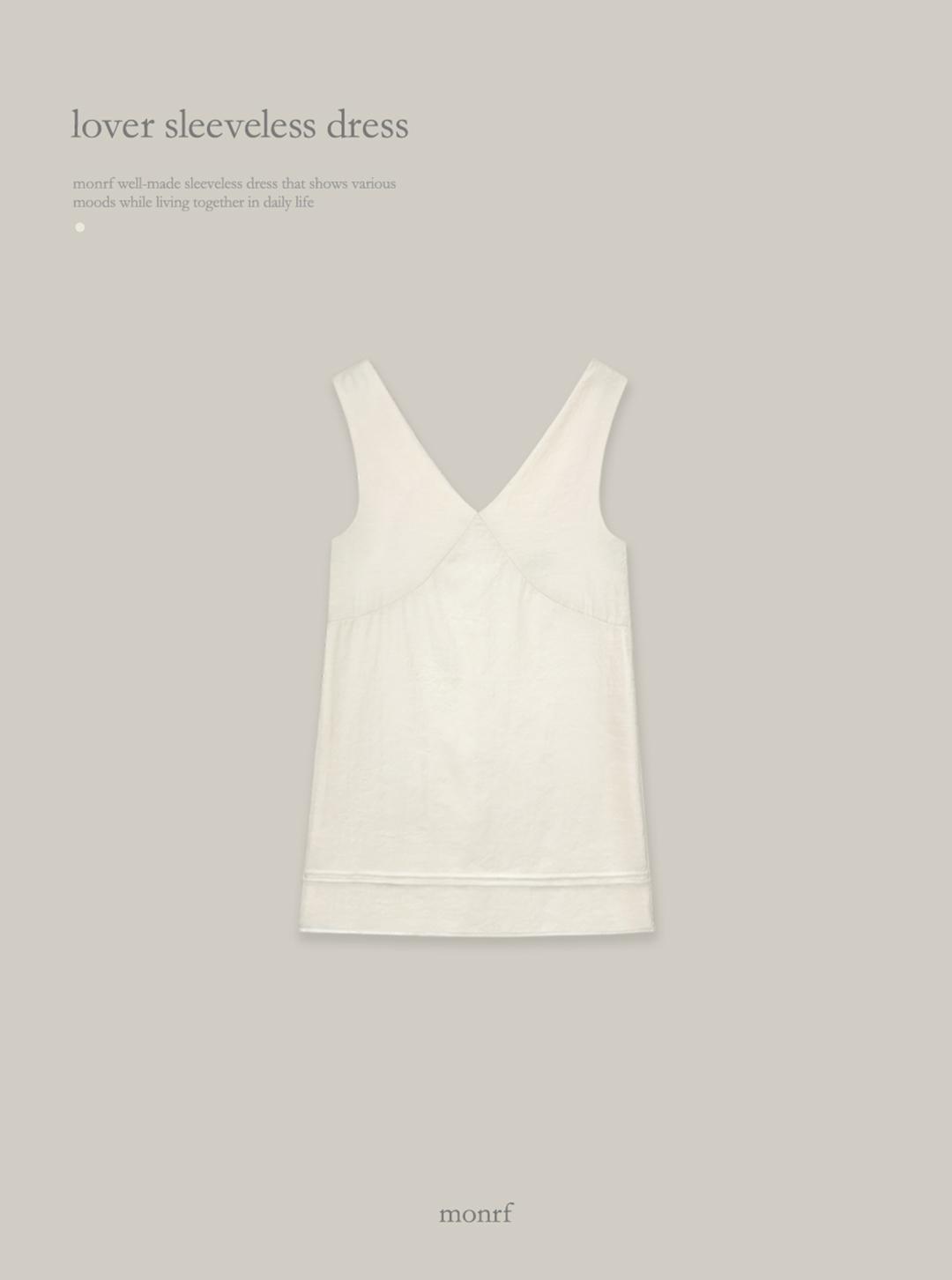 모너프 [made/1천장돌파] 러버 나시 원피스 1color
