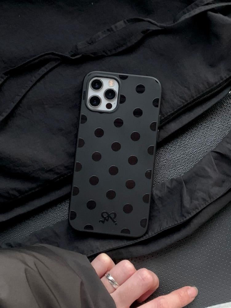Black dots case 젤리 케이스 iphone7