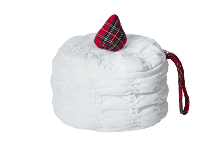 소프티 케이크 파우치 White Round Cake 화이트 라운드 케이크 (선물포장)
