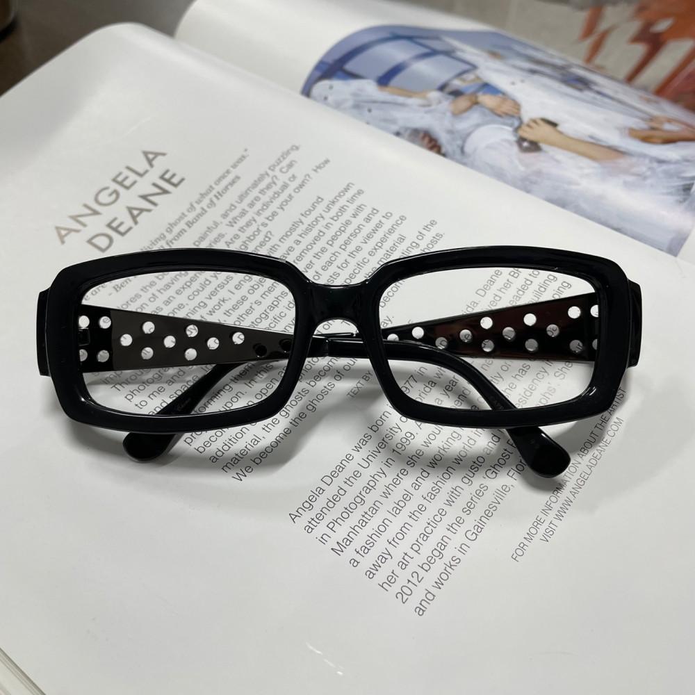 [중고] 빈티지 치즈 블랙 안경테