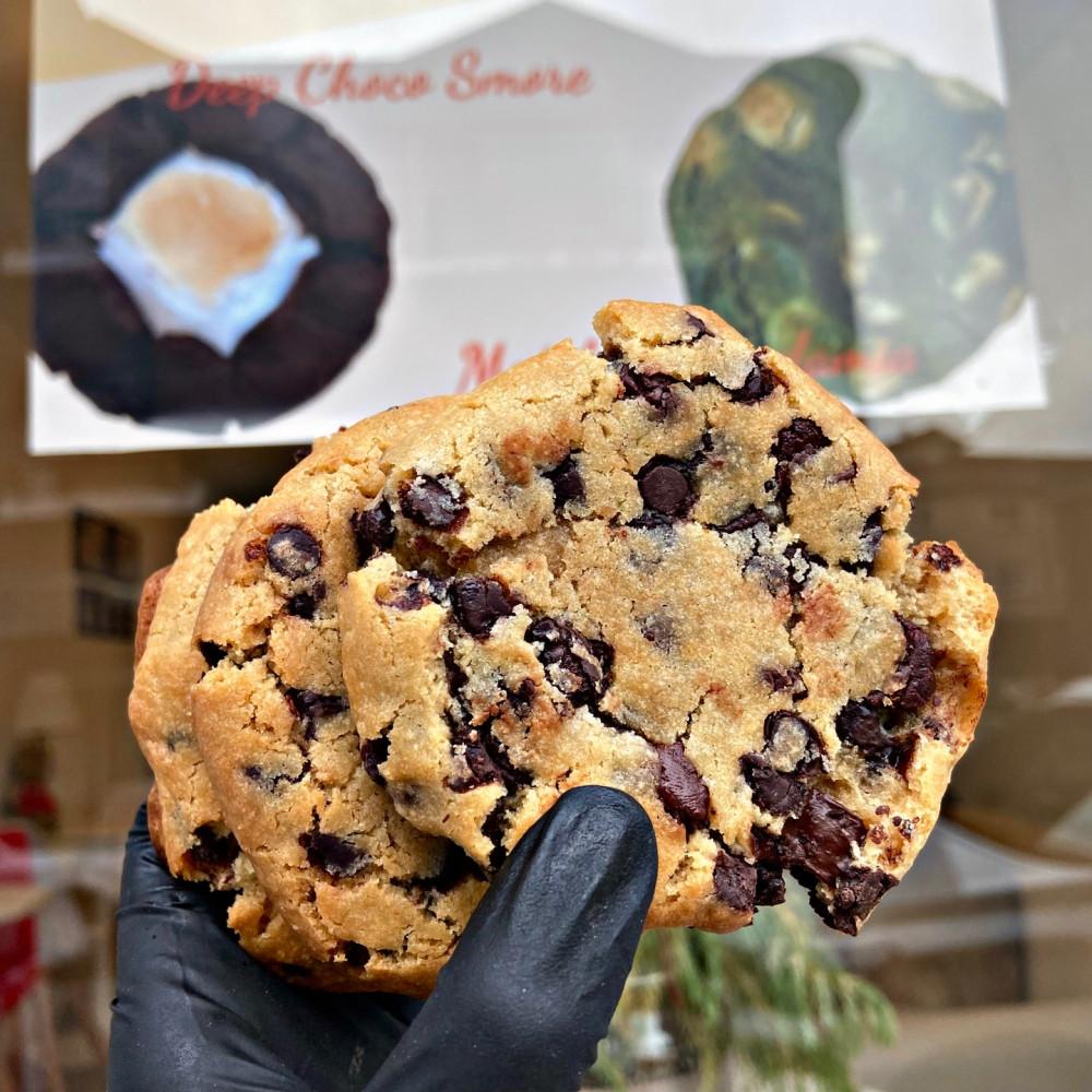 수제 르뱅 아메리칸 쿠키 간식 답례품 구움과자 선물 클래식초코칩 [원산지:국산(경기도 고양시 일산동구)]