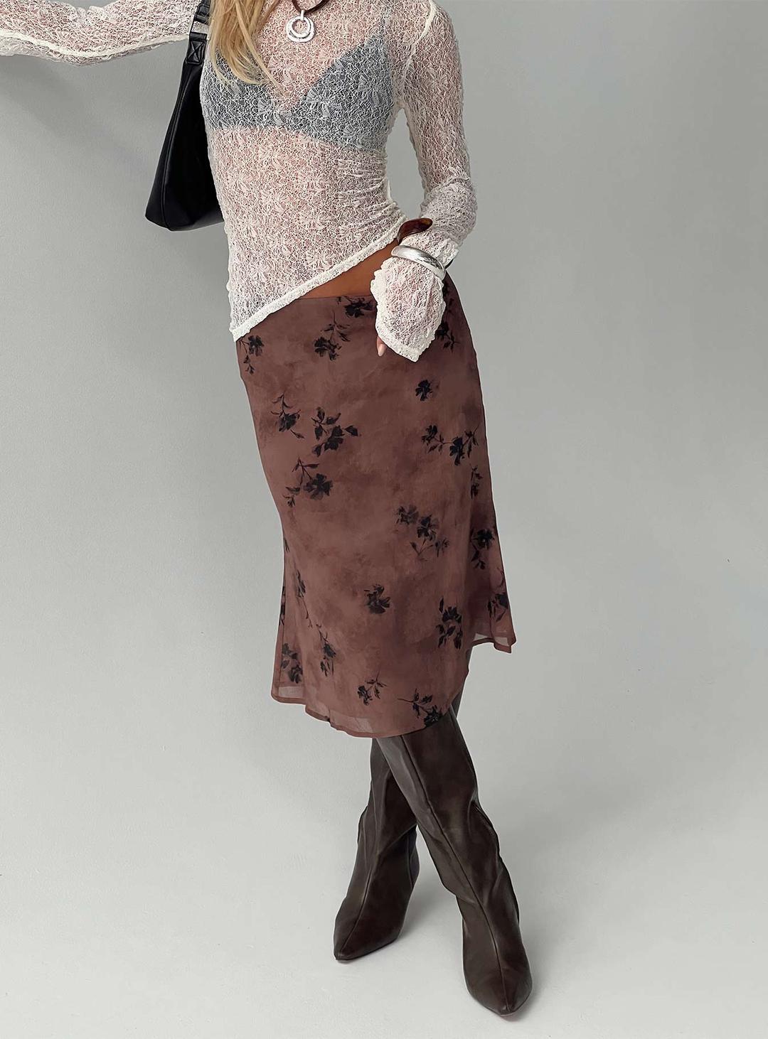 Moses Midi Skirt Multi - AU 6 / Multi