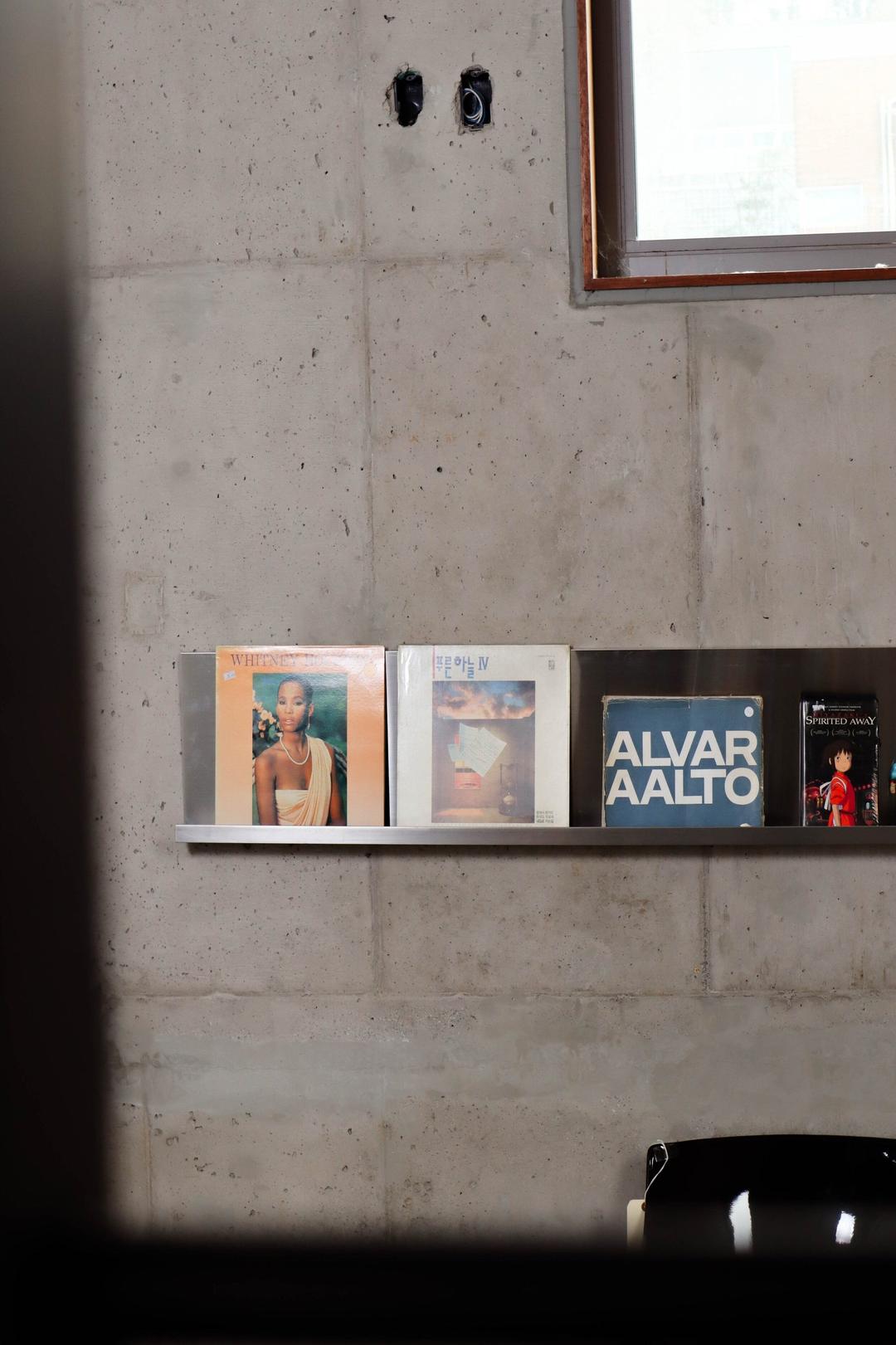 SW-1 Stainless Wallshelf / 스테인리스 벽 선반