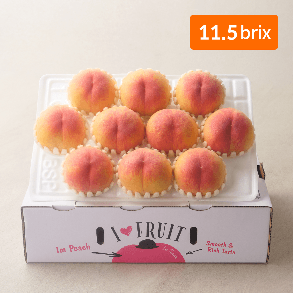 유목에 키워 더 맛있는 괴산 부드러운 복숭아 2.7kg 이상 (8-11입)