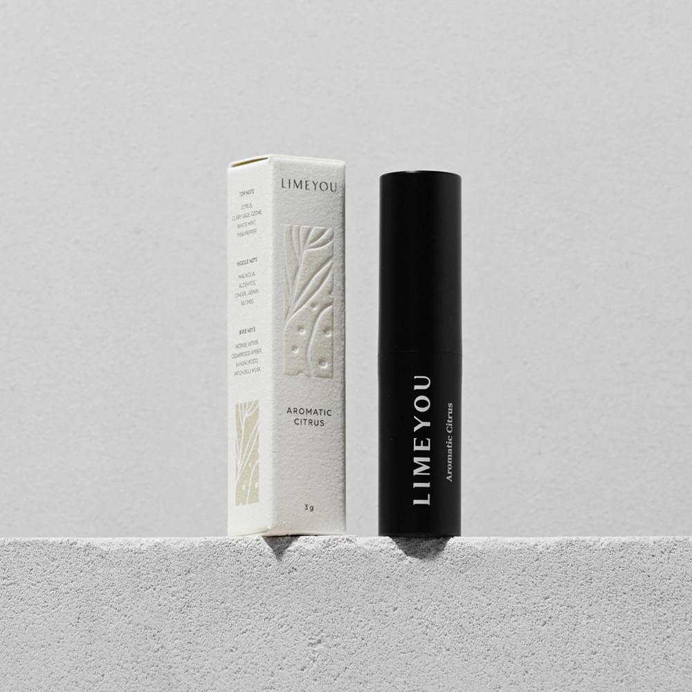 라임유 아로마틱 시트러스 퓨어 고체 향수