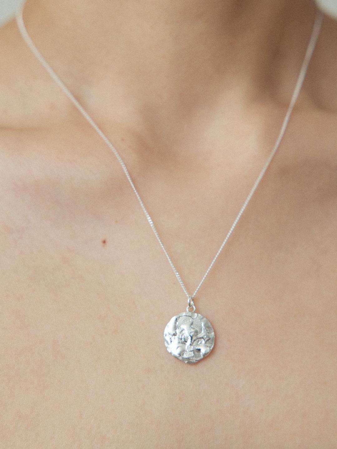 Coin heart Necklace Chain
