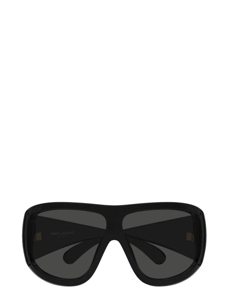 Saint Laurent Eyewear Oversized Aviator Shield Sunglasses