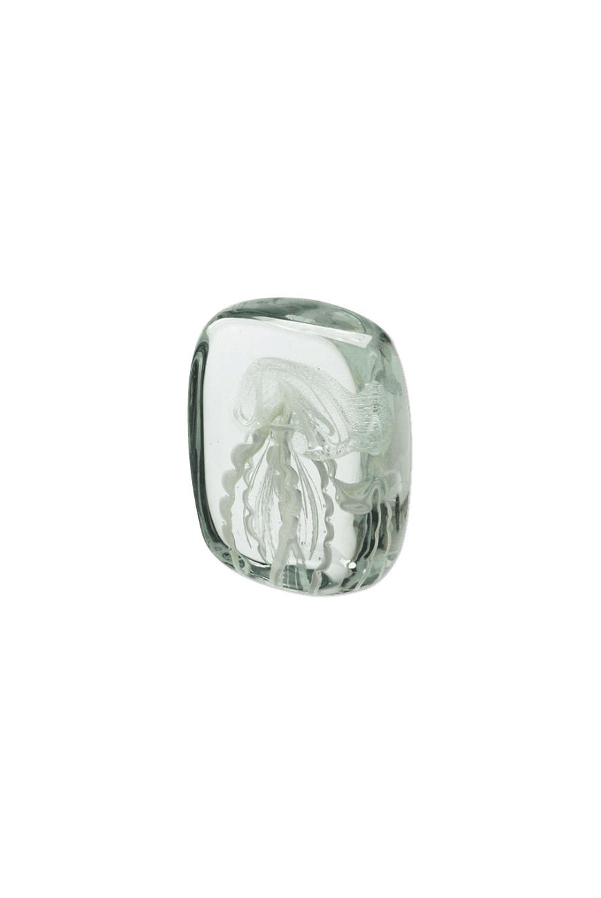 젤리피쉬 페이퍼웨이트 Jellyfish Paper Weight - Square White