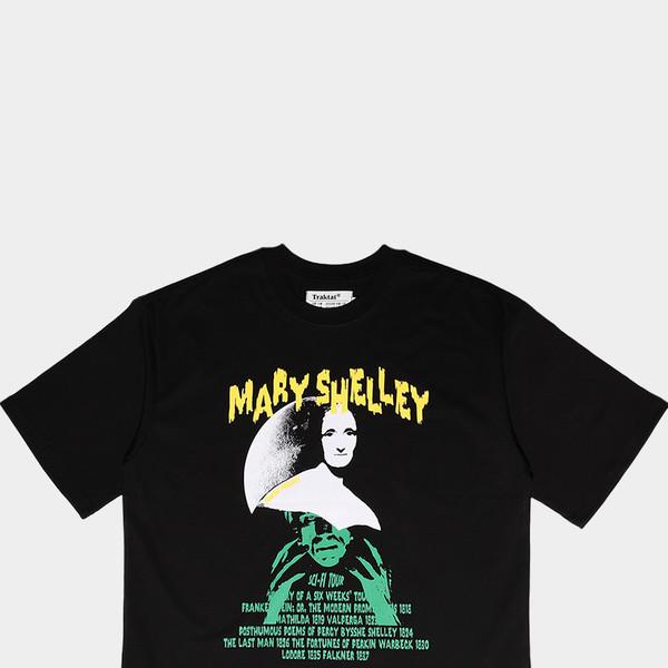 [X 문학동네] Mary Shelley Sci-Fi Tour T-Shirts Black