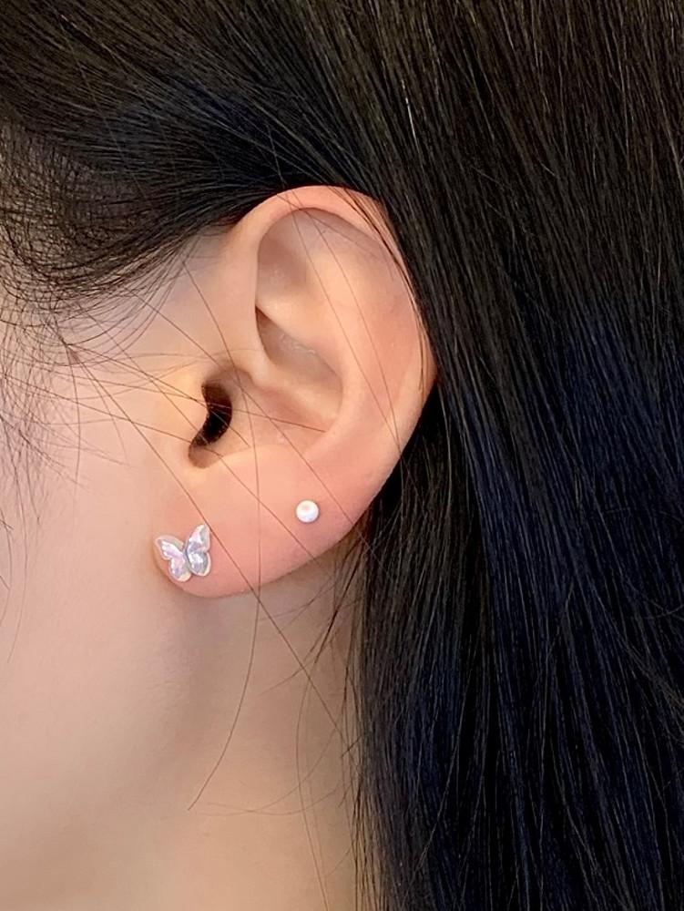 (어센틱) Aurora butterfly piercing 나비피어싱 오로라피어싱