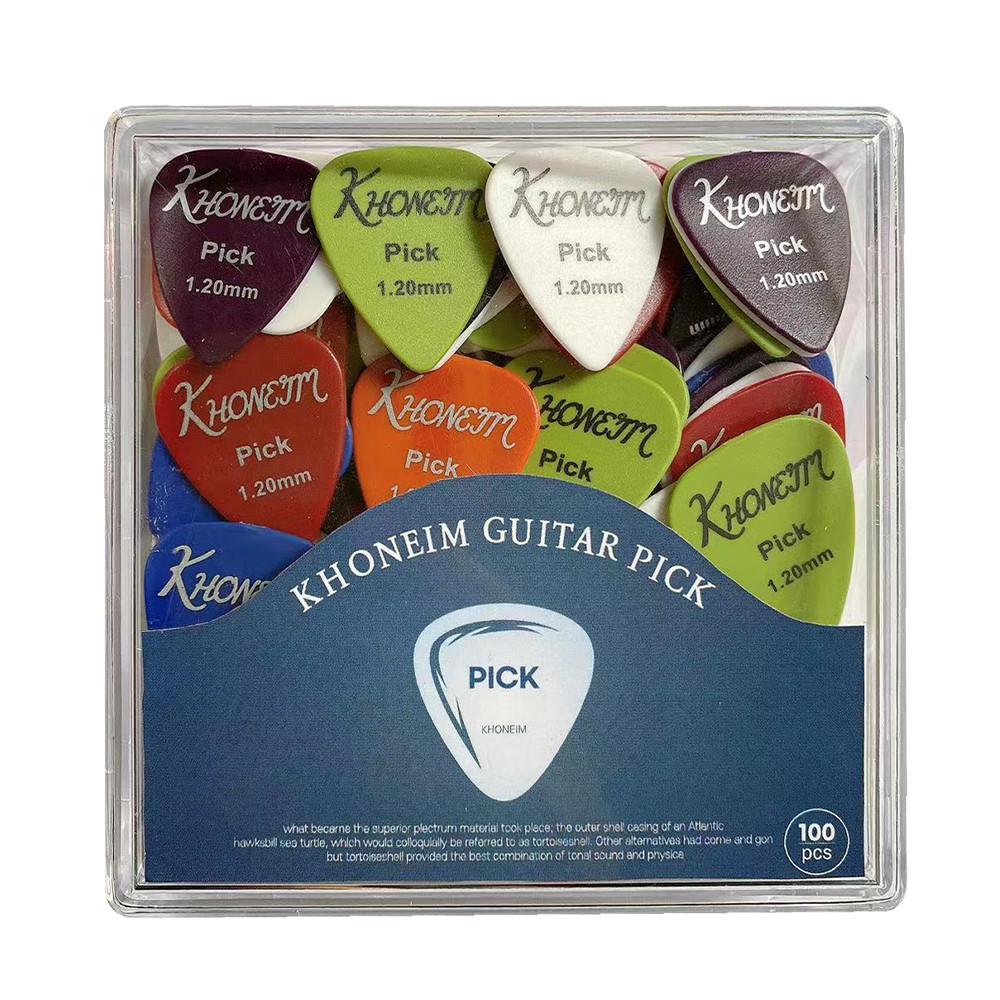 코네임 pick 기타 피크 peak 일렉기타 통기타 일렉 100개세트 두께선택가능