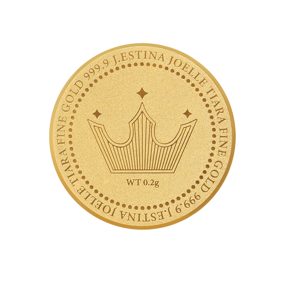 JOELLE 24K 골드 코인 0.2g