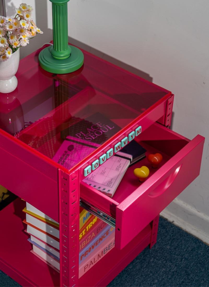 ACRYL DRAWER TABLE [400]