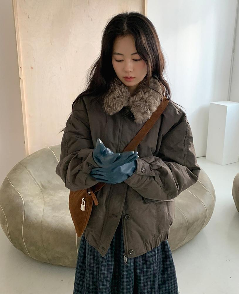 Dumbledore Jumper (차콜) (덕다운 100%) (예약주문 12/29이후 순차발송)