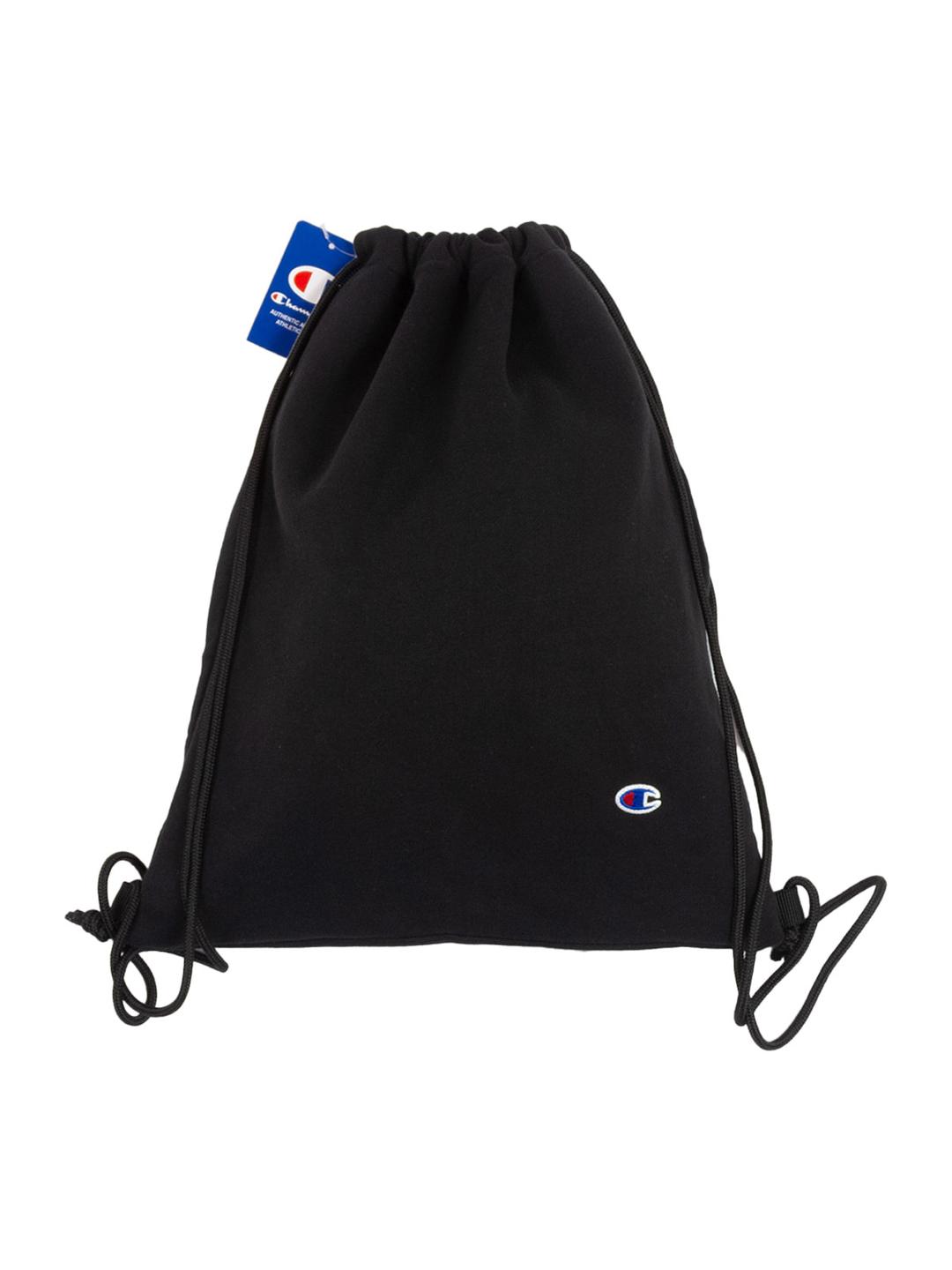 CHAMPION SWEAT DRAWSTRING BAG Black