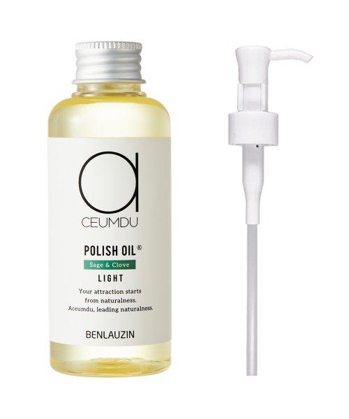 폴리쉬 헤어오일 라이트 + 펌프