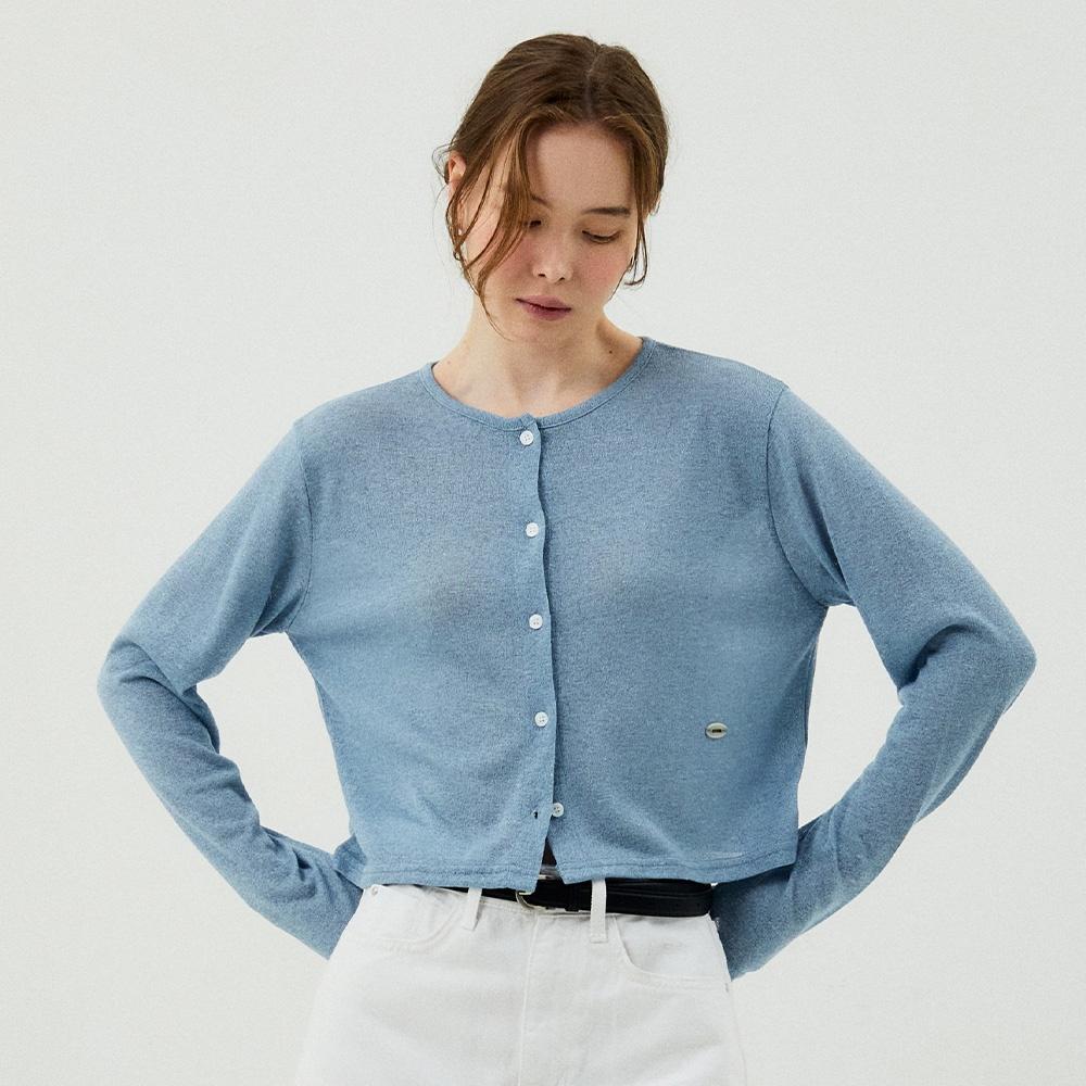 [ Light Blue 예약배송] Summer linen cardigan_[5Color]