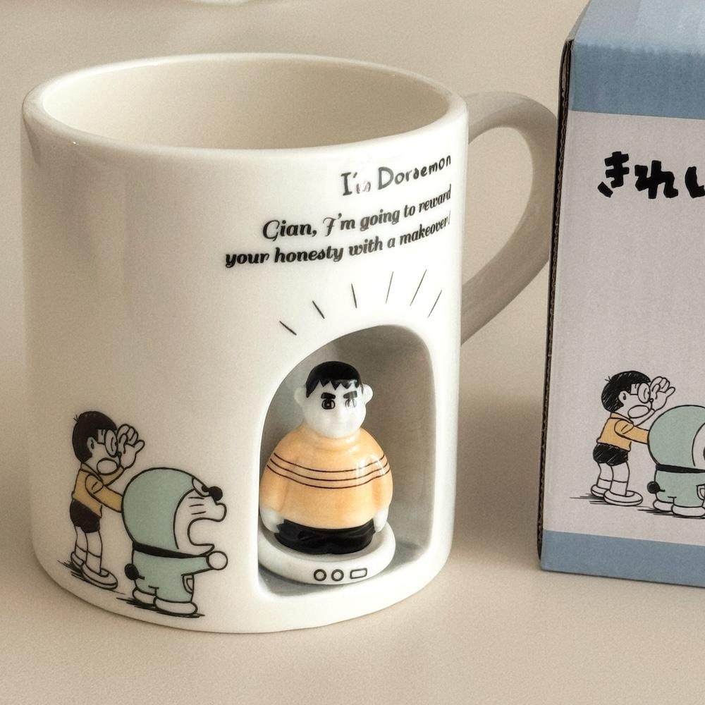 도라에몽 얼짱 퉁퉁이 입체 머그컵