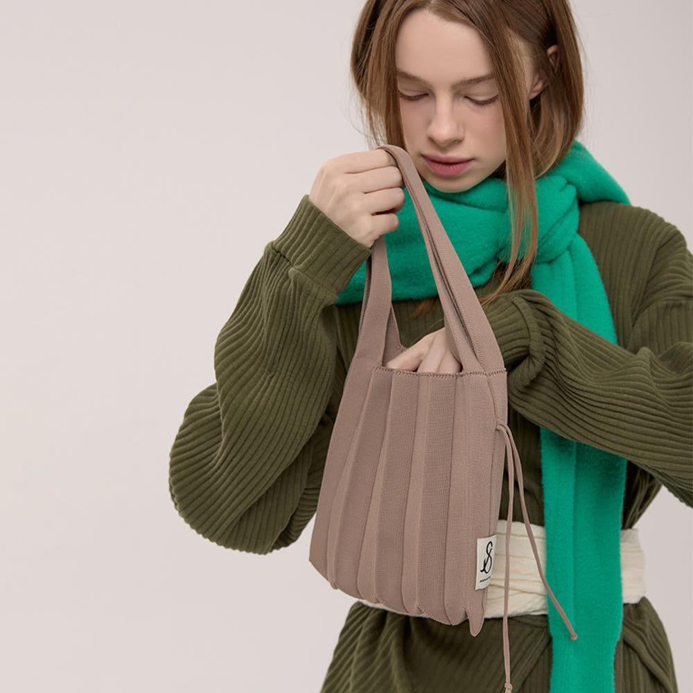 [도착보장] 럭키 플리츠 니트 스몰 (28color)