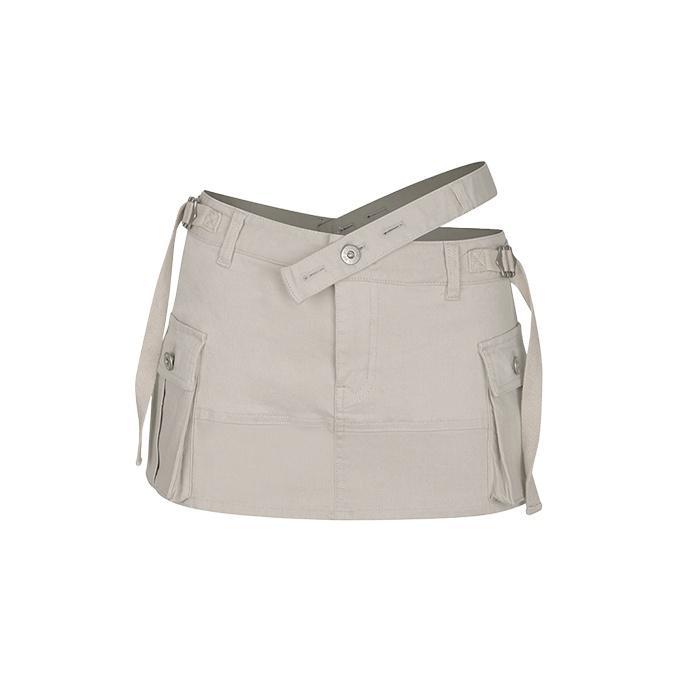 NIX MINI SKIRT grey [9월13일 예약 배송]