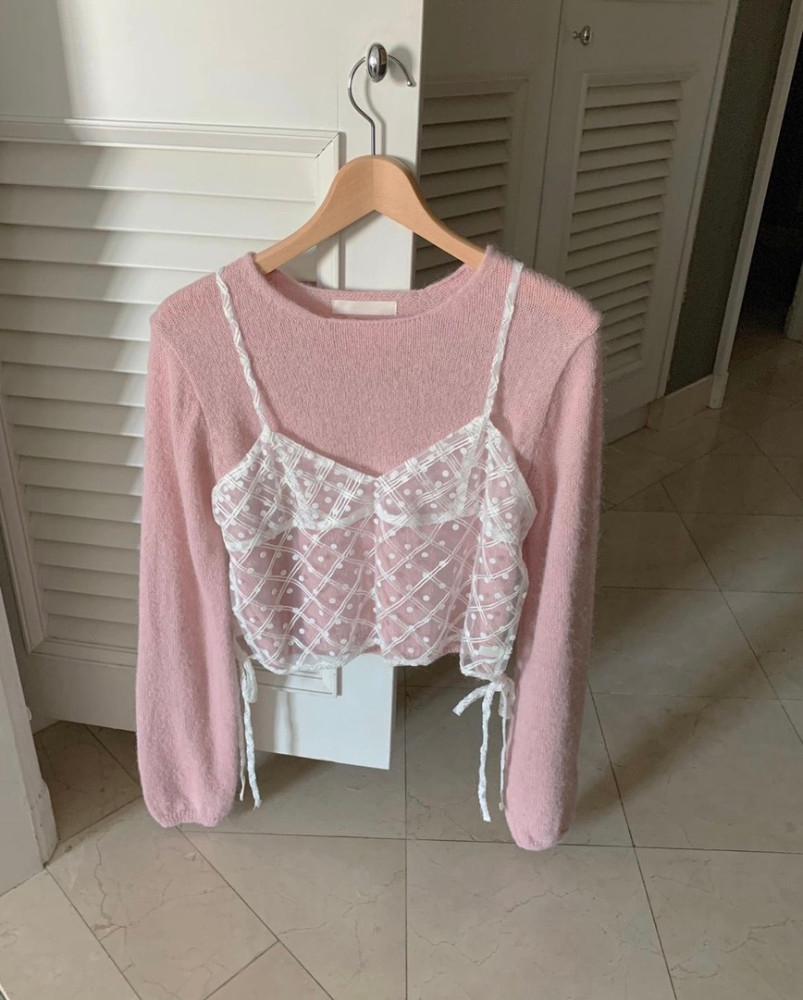 로먼 뷔스티에 ( 2color ) 여성 조끼 뷔스티에