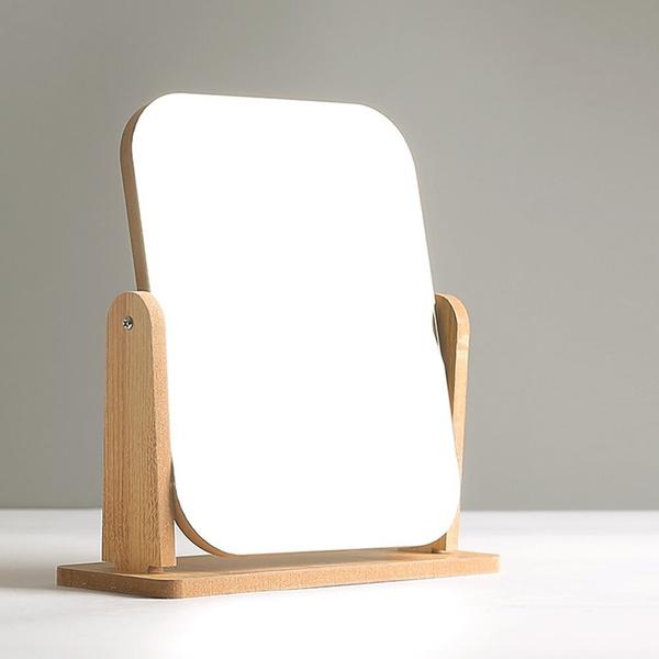 [자취생선물] 인테리어 원목 탁상거울