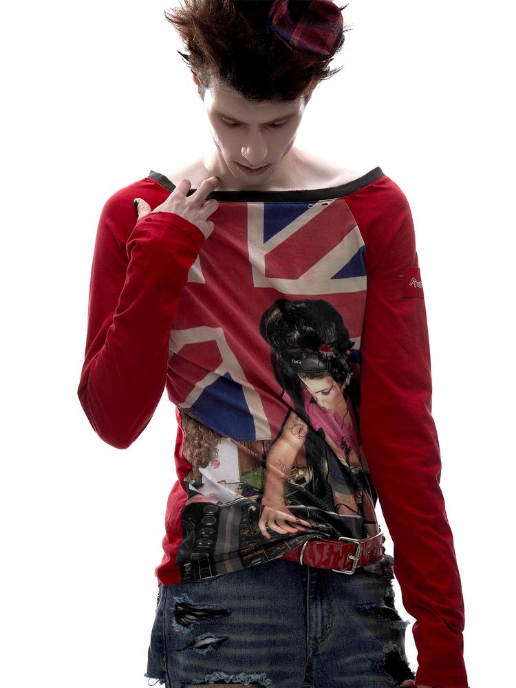 Fruitanari loose long sleeves