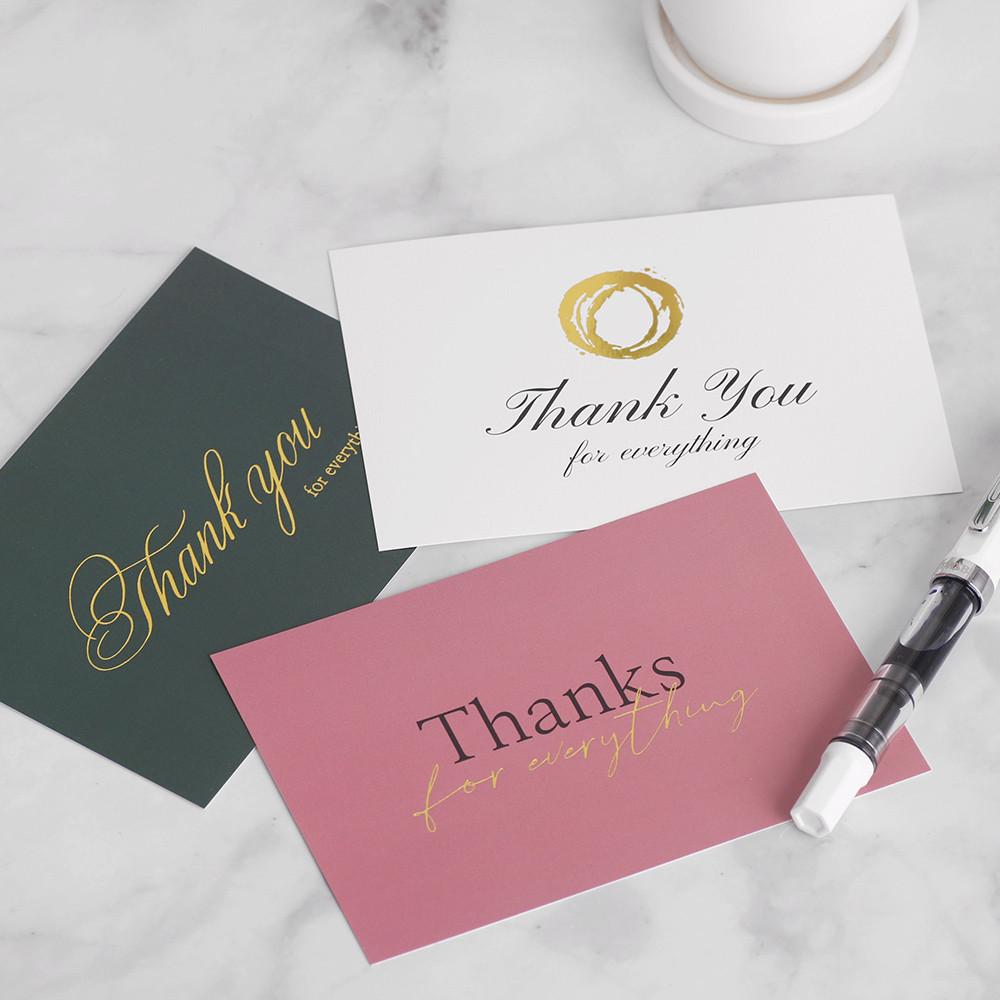 비젠 메세지 카드 감사 말씀 땡큐 생일 편지 선물 손 기념일 편지지