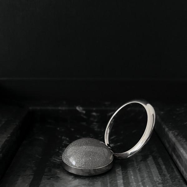 Pearl Grey Ring