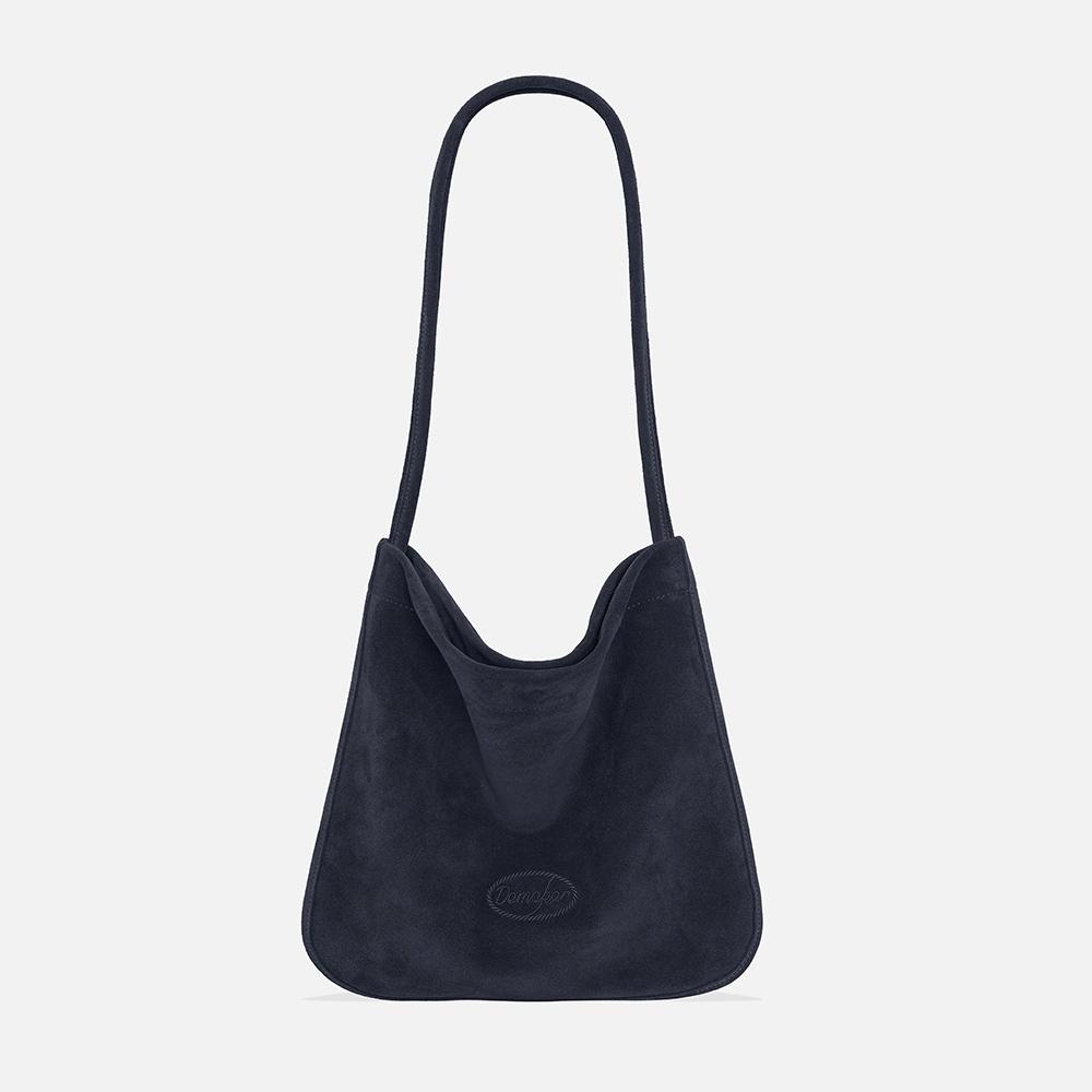 Maree shoulder bag-suede navy