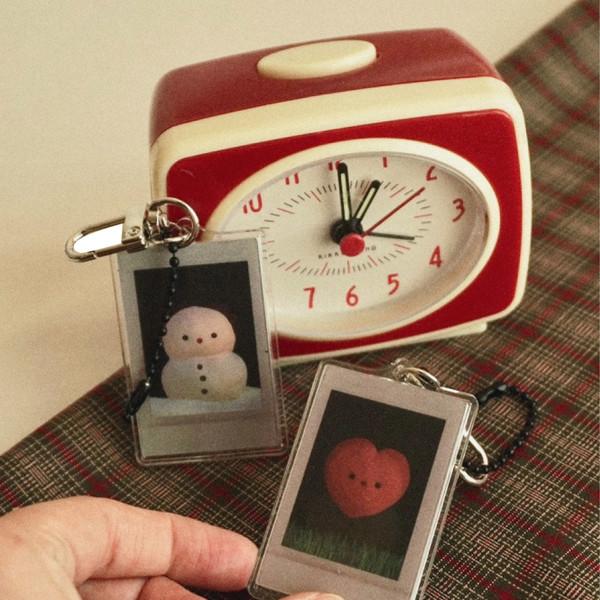 snowman&heart keyring | 눈사람&하트키링