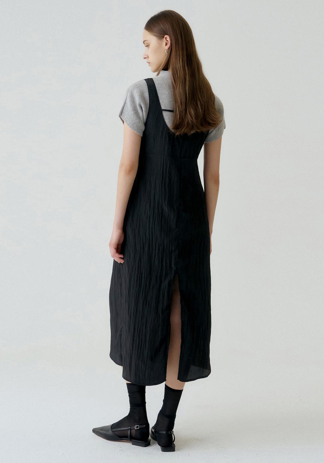 Sheer layered ops (Black)