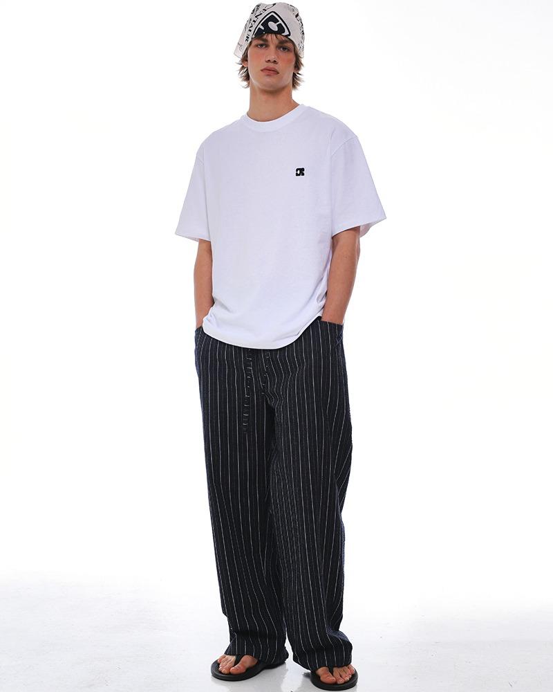 [5/23 예약배송] SEERSUCKER STRIPE PANTS_NAVY