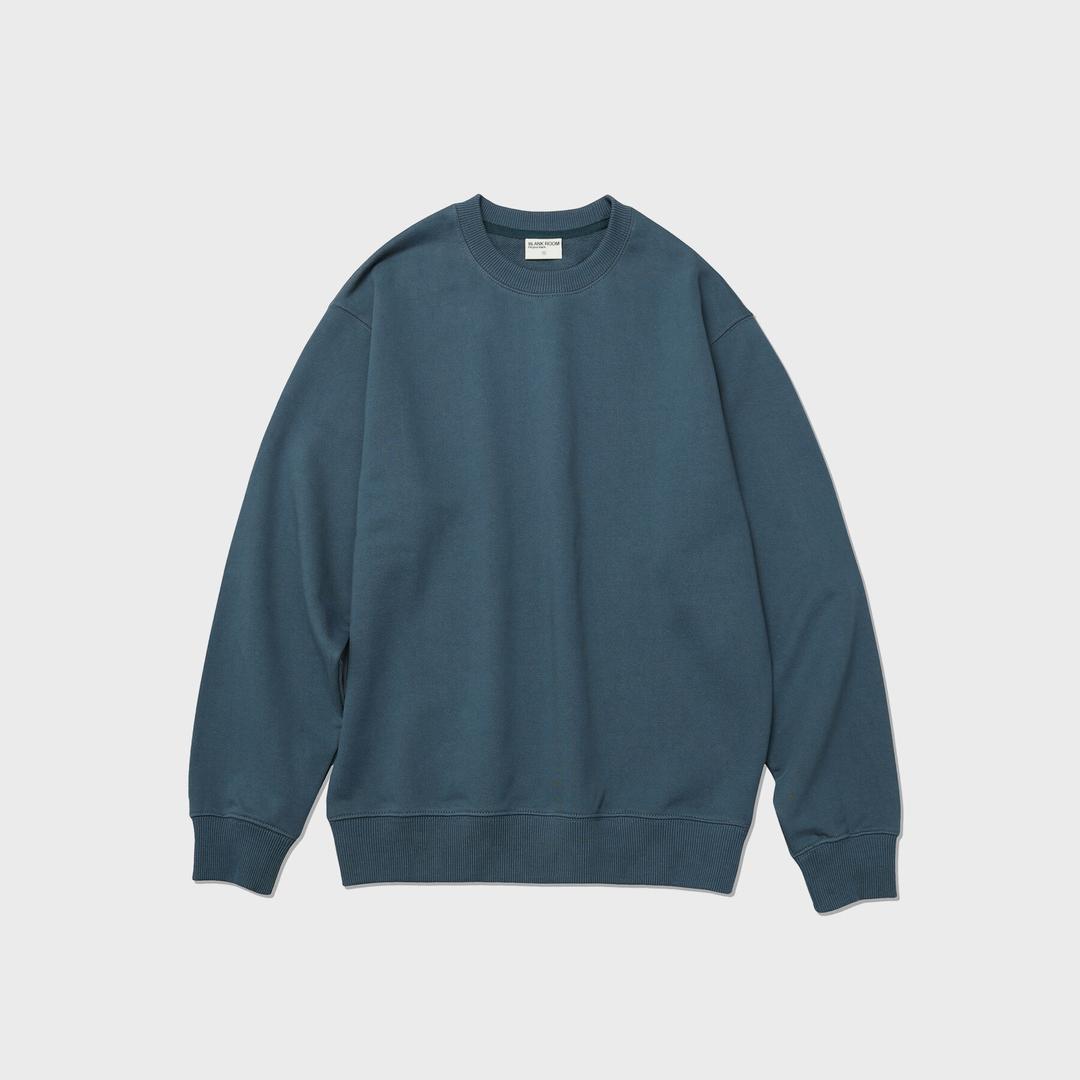 SWEAT SHIRTS_BLUE GREEN