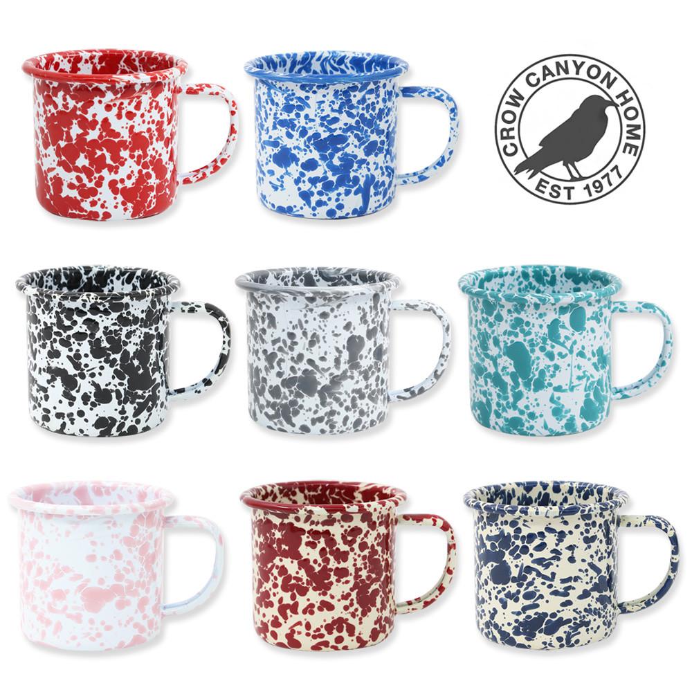 크로우캐년 마블 법랑 머그컵 340ml 12oz