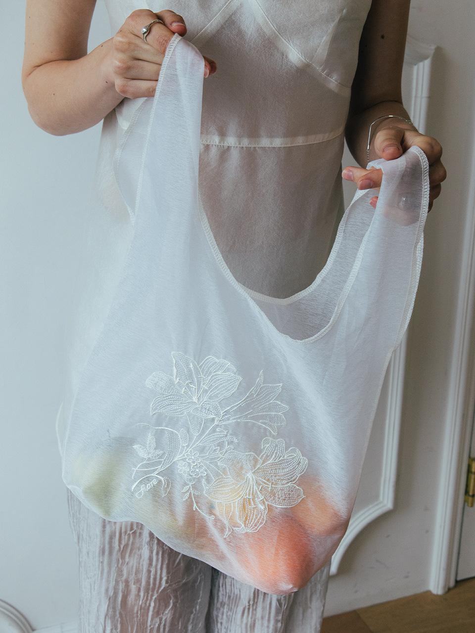 organza lily bag