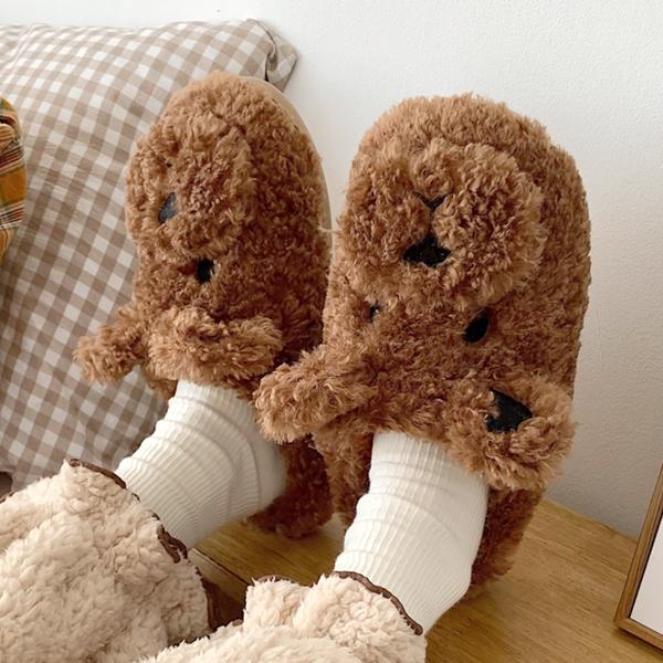 홈 기숙사 층간소음방지 보온쿠션 퍼피 슬리퍼 LS840