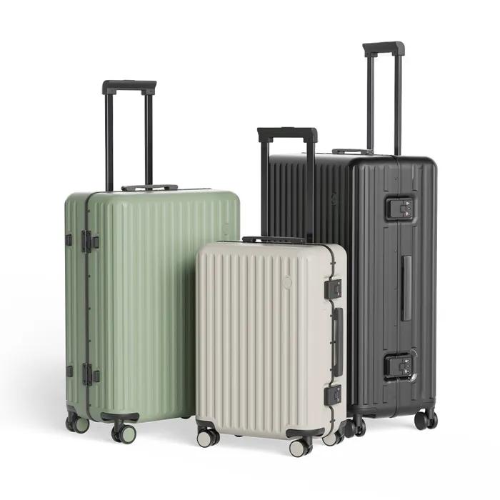 무아스 360도 모션휠 하드쉘 여행용 버클 캐리어 20인치 24인치 28인치