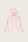 [Early bird] Peach pudding fur jacket, Baby pink