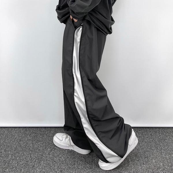 사이드지퍼 나일론 벌룬팬츠